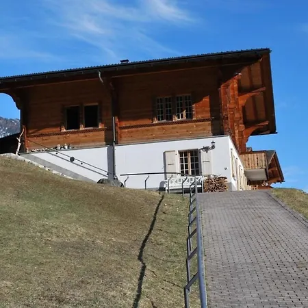 Blick Auf Herrliche Bergwelt Schmitten (Grisons)